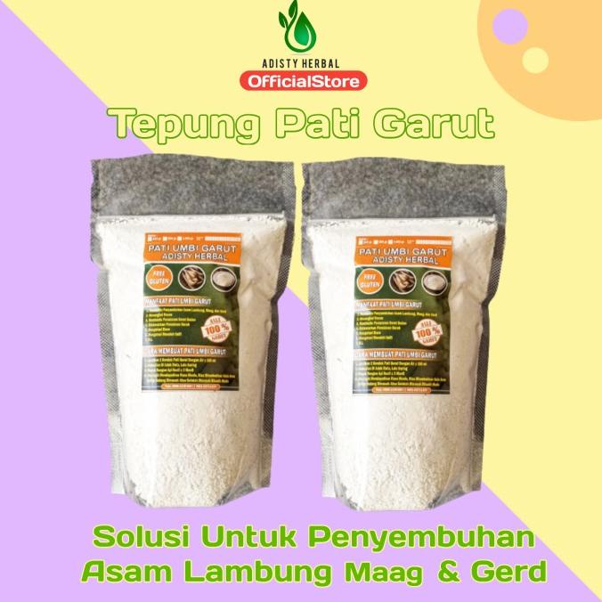 

[COD] Tepung Pati Garut Asli 100% Original [ Atasi AsamLambung,Maag,Gerd] [COD]