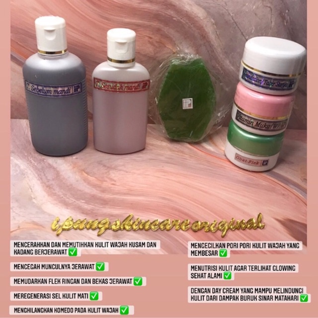 [ORIGINAL] Paket Flek Plus iP / IPUNG SKINCARE ORIGINAL