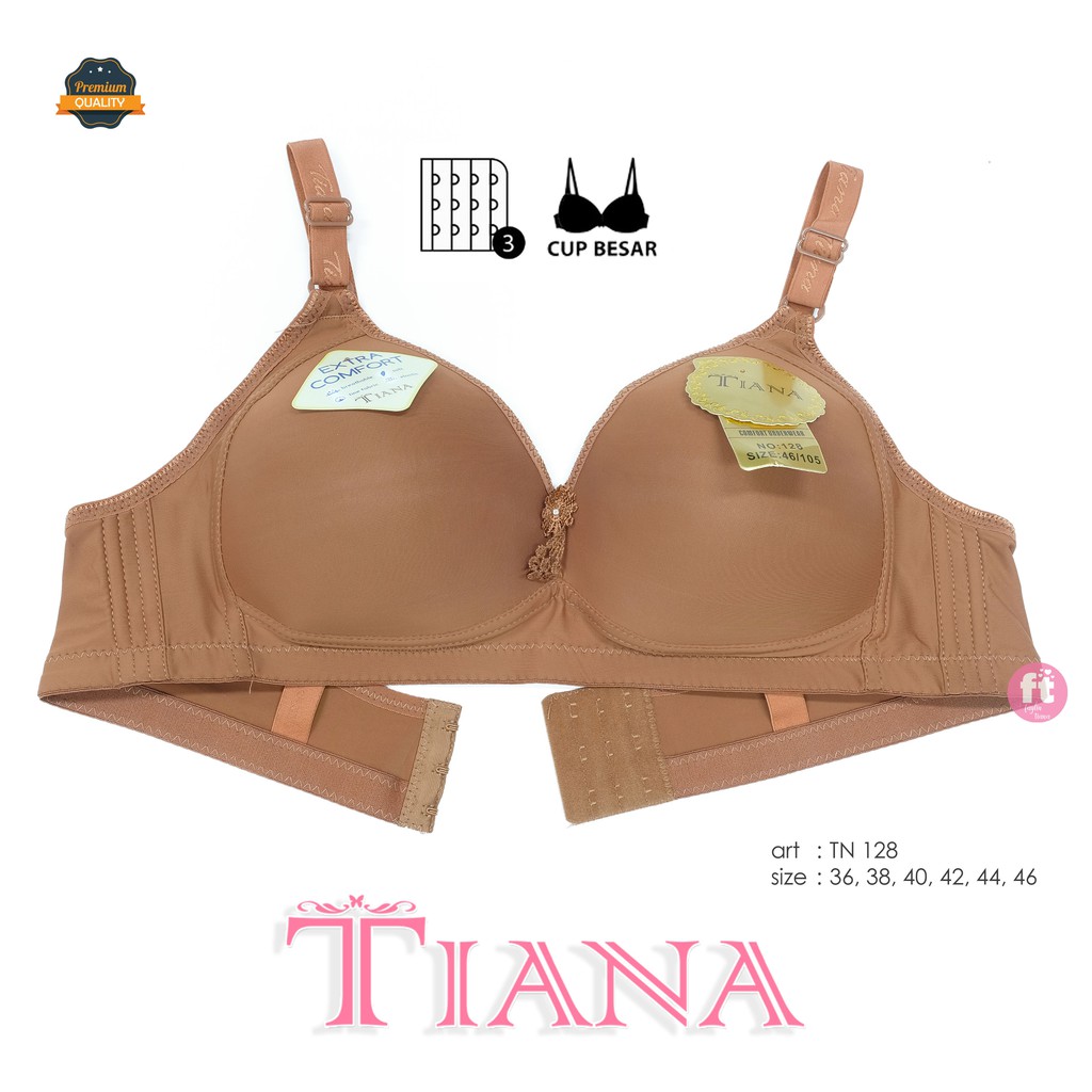 TIANA | BRA Cup Besar Kait 3 / BH Jumbo / art TN 128