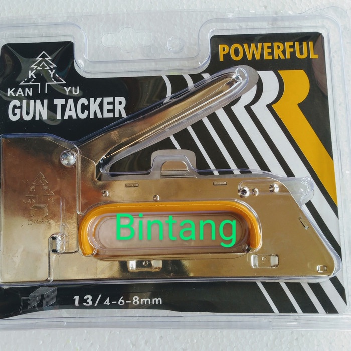 

staple staples steples tembak gun tacker jok motor
