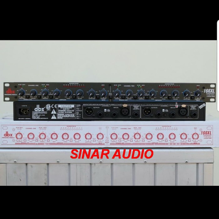 Compressor DBX 166Xl Grade A Professional Compresor Limiter Dbx 166 xl dbx166 xl