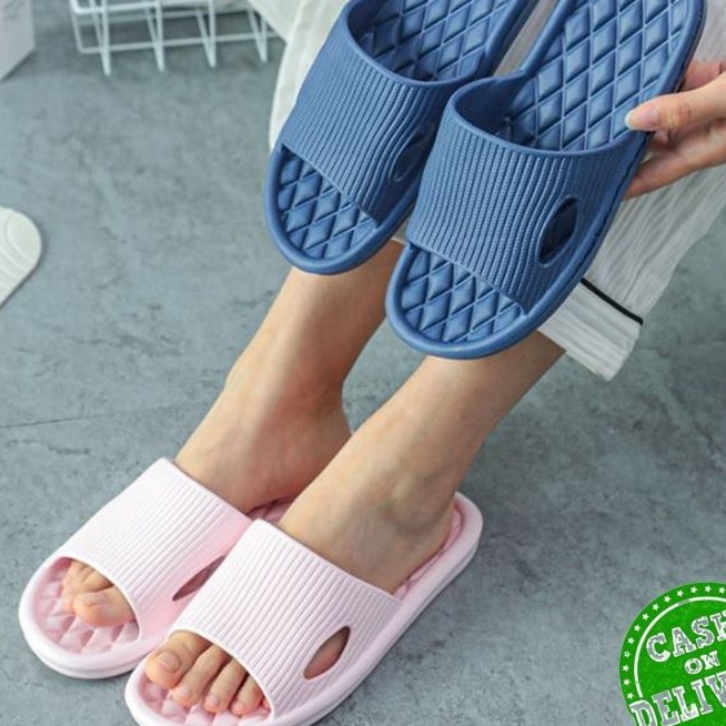 Sandal Rumah Berkualitas EVA Karet Polos / Sandal Kamar Mandi Berbahan