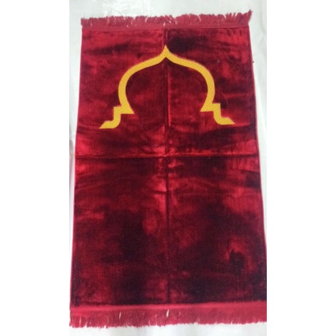 sajadah turki polos zirvue 70x110 cm