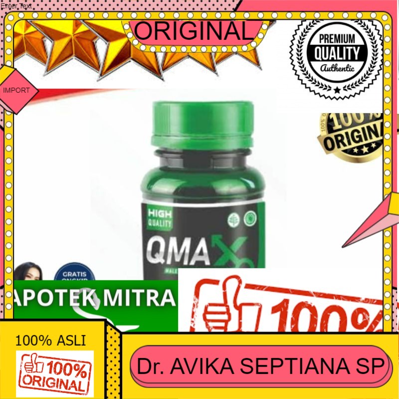100% ASLI 100% ASLI OBAT QMAX ASLI ORIGINAL SUPLEMEN KUAT TAHAN LAMA HERBAL ® PENIMAX asli original