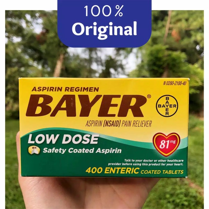 aspirin tablet mg