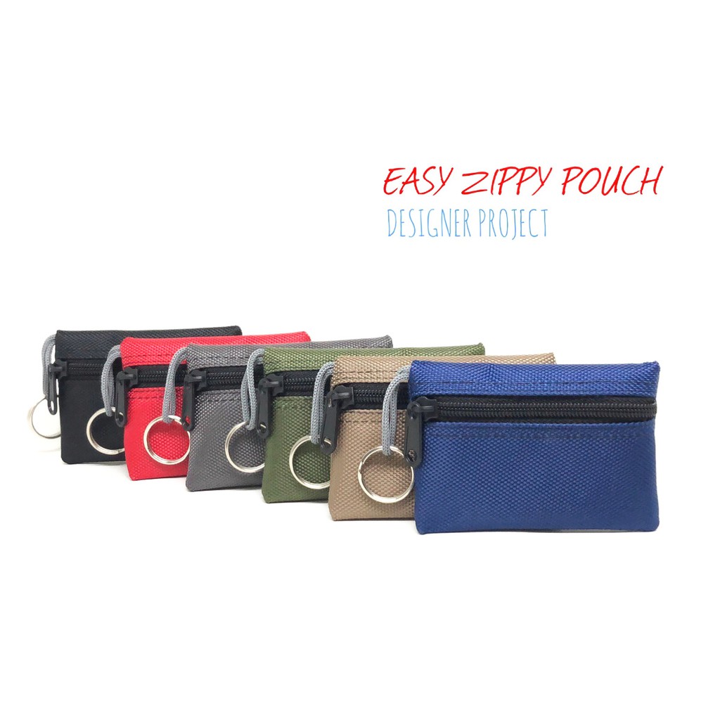 dompet koin easy zippy pouch designer project dompet stnk dompet gantungan kunci