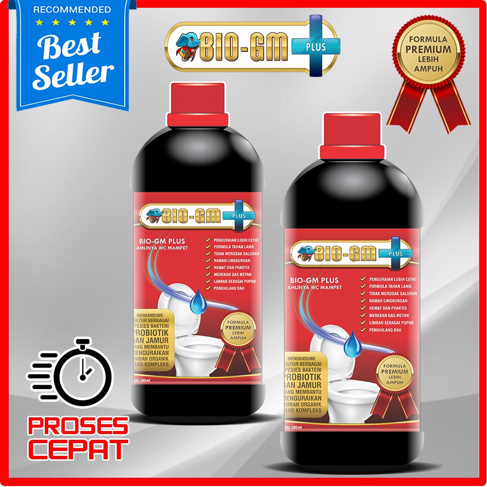 Obat WC Mampet BIO GM PLUS solusinya