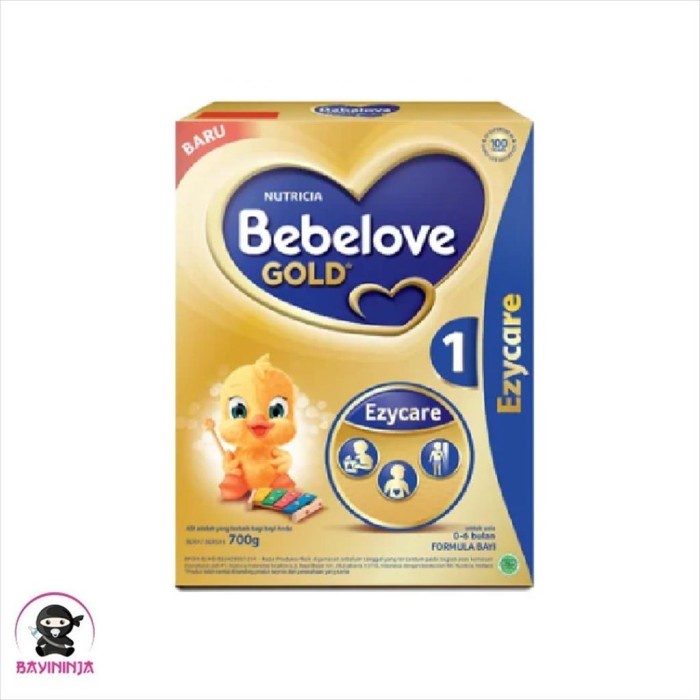 

BEBELOVE GOLD 1 Susu Formula Bayi 0 to 6 Bulan Box 700g 700 g T-Ninjabayi 01