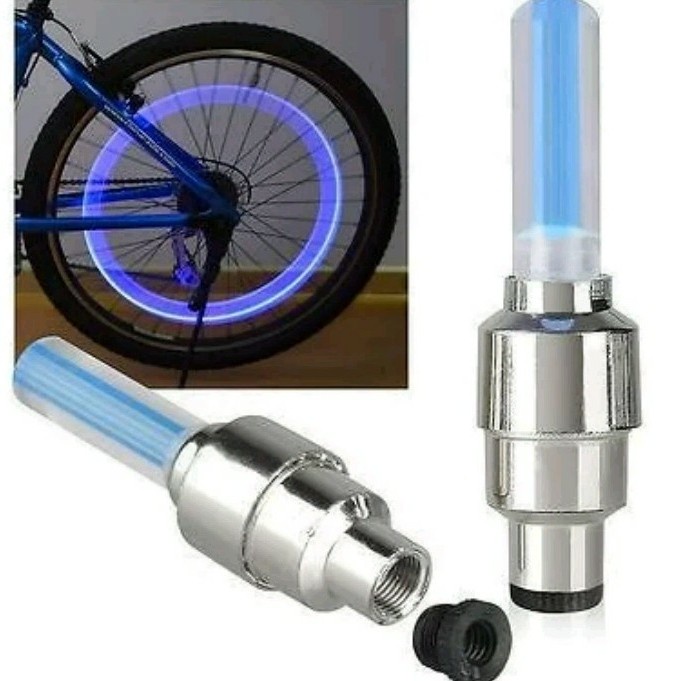 Lampu LED Pentil Ban Kedip - Biru