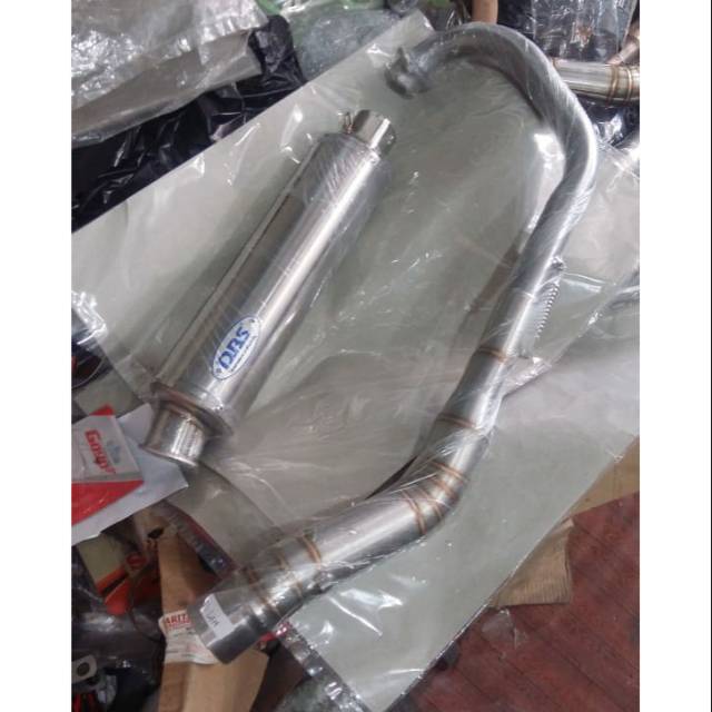 Knalpot Satria Fu Set DBS