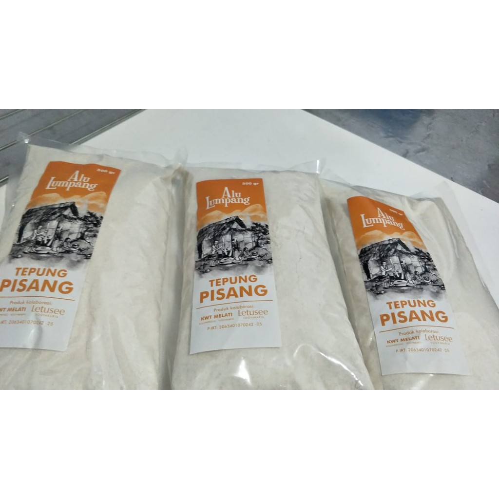 

TEPUNG PISANG GLUTEN FREE ALU LUMPANG 500G