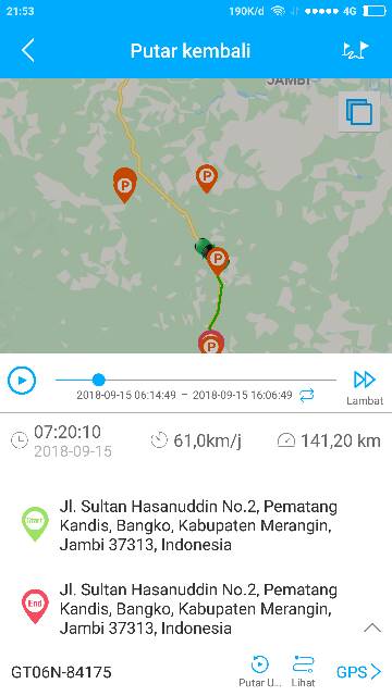 gps tracker gt06n plus pasang sejabodetabek