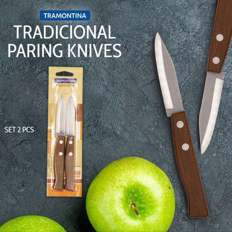 Tramontina Tradicional Knives Set / Paring Knife / Pisau Kupas