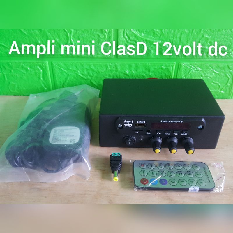 Ampli mini Rakitan classD 12volt dc