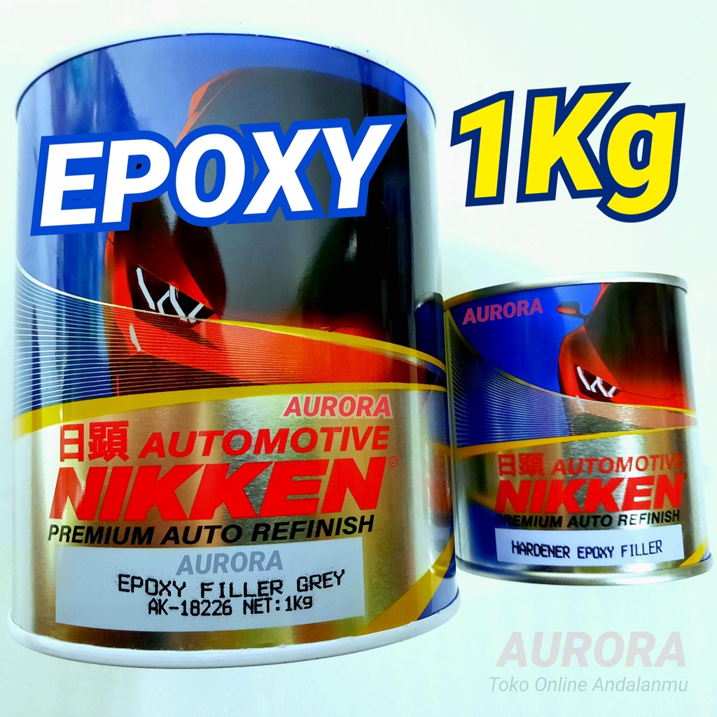 

Epoxy Filler NIKKEN Epoksi Dasaran Poksi Foxi Foksi Filer Niken 1 Kilo 1Liter 1Kg
