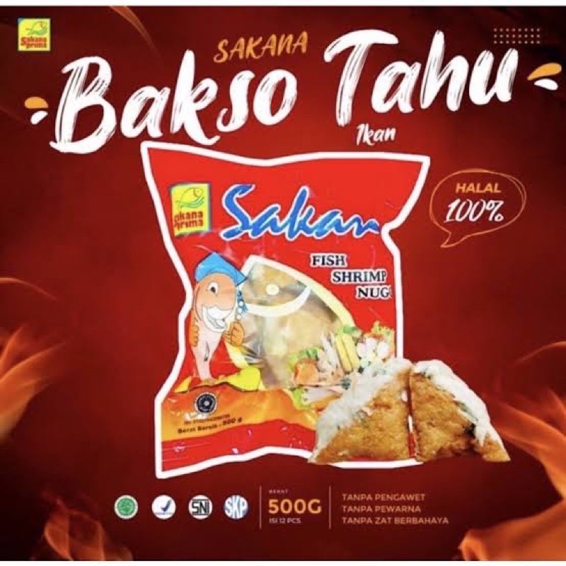 

SAKANA Bakso Tahu 500 Gram