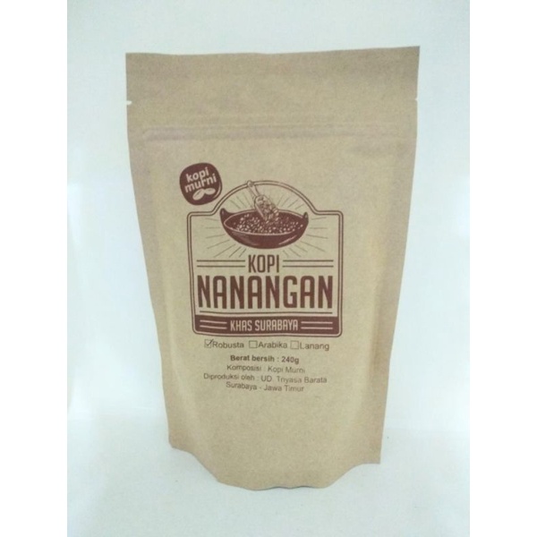 

kopi robusta coffee robusta nanangan khas surabaya