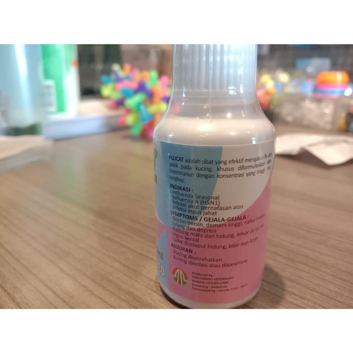 Obat Flu Pilek Batuk Kucing FLUCAT Flu Cat Otsuda Japan