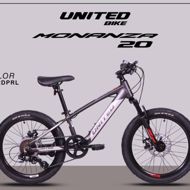 SEPEDA GUNUNG ANAK UNITED MTB 20 INCH MONANZA FDGDF34545