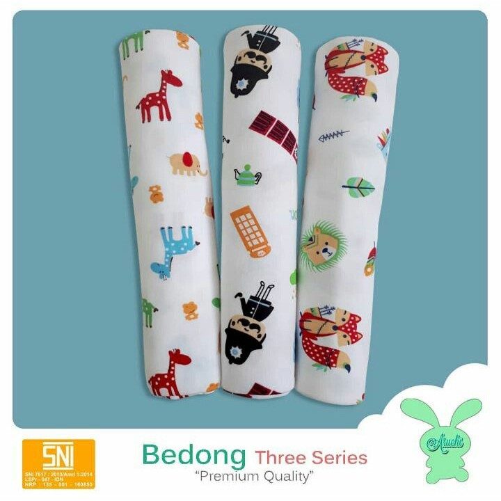 ♥BabyYank♥ BEDONG ARUCHI BEDONG BAYI 110 X 85 CM SNI ISI 3PCS