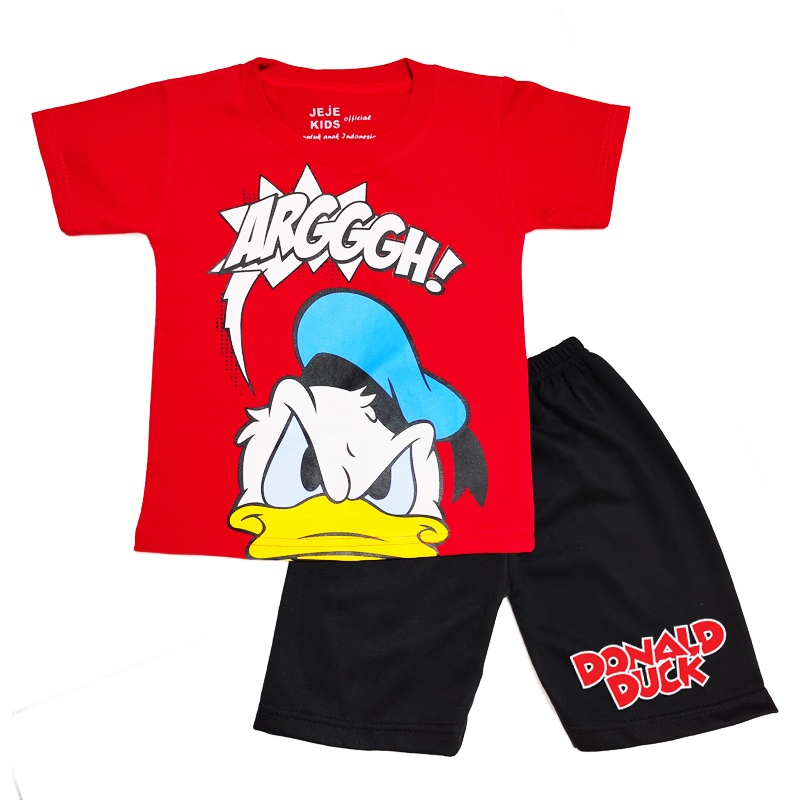 Kaos / Setelan Anak Donald Duck Merah