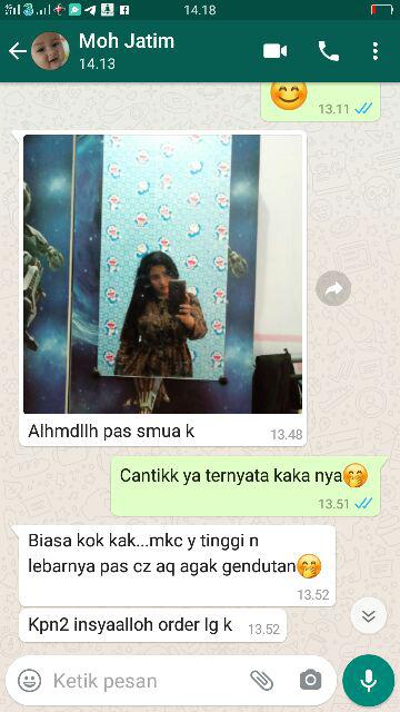 Gamis Batik Terlaris Motif Padi Kipas Mega Mendung Sakura| Batik Pekalongan | Katun Halus
