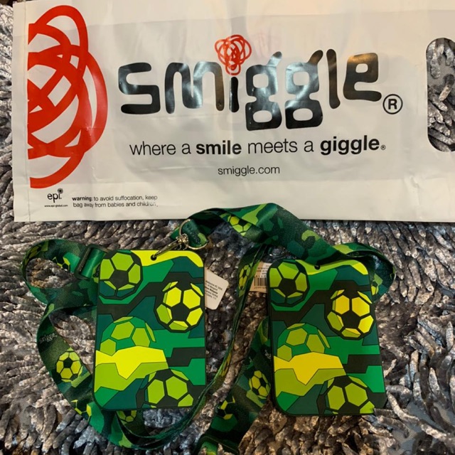 

Lanyard scented smiggle - name tag harum smiggle motif bola