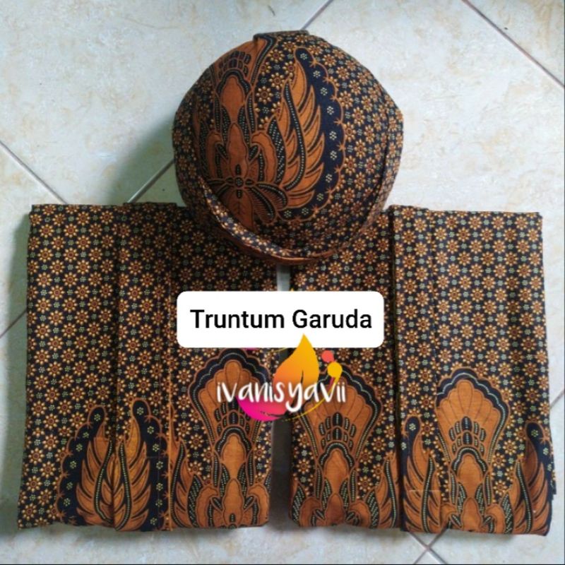 Baju Prewedding / Baju Adat, Motif Bordir - truntum garuda (MSTR)