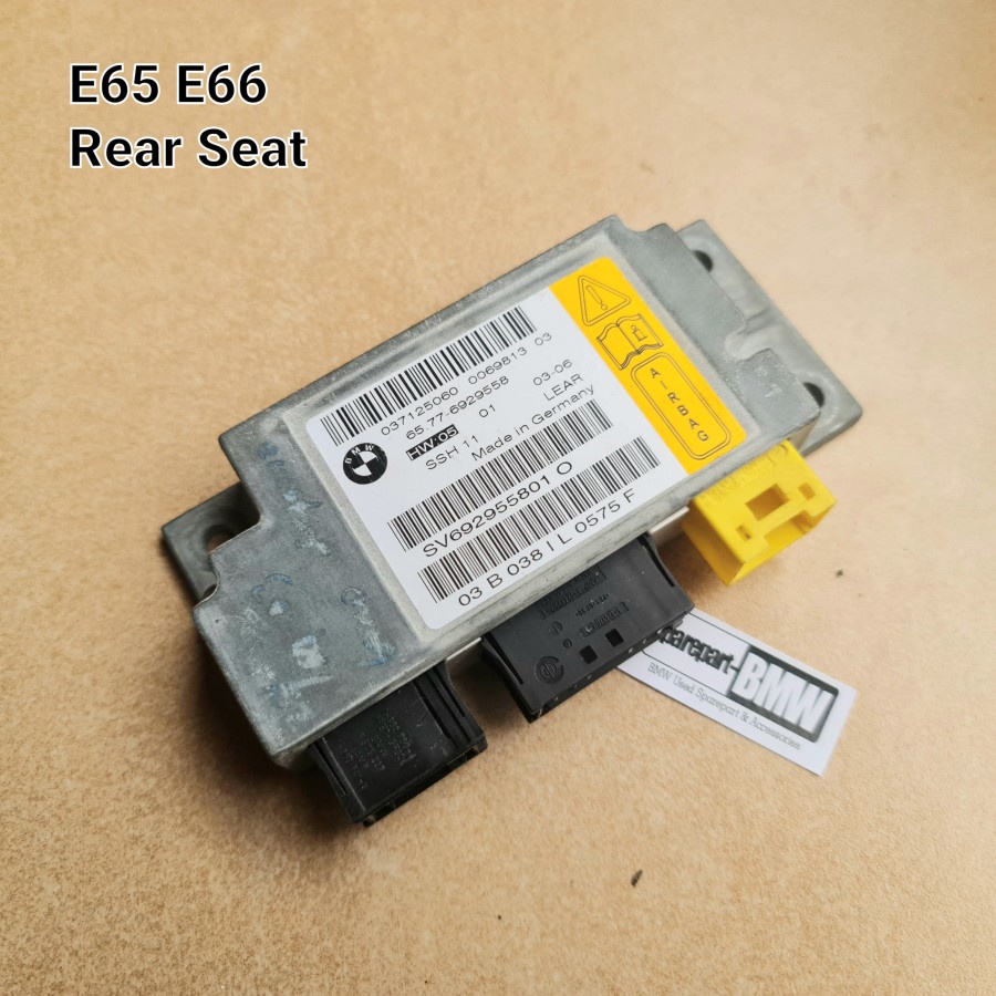Modul Sensor Airbag Jok Belakang BMW E65 E66 seri 7 Non LCI