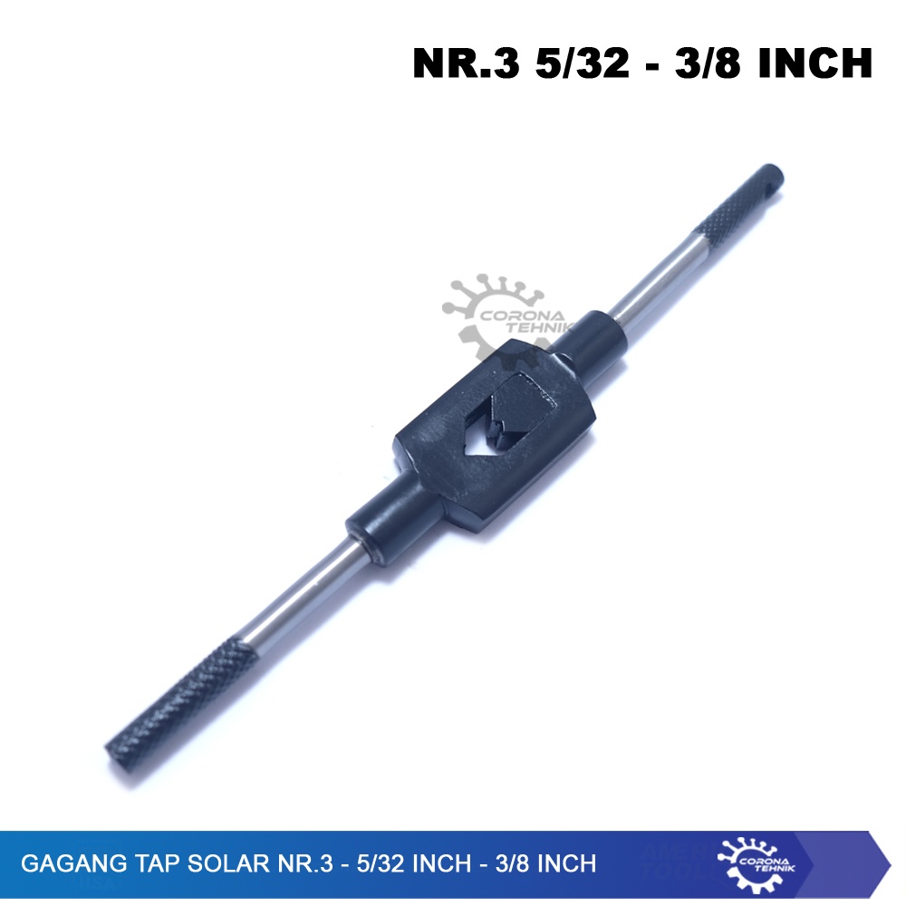 Nr.3 - Gagang Tap Solar - 5/32 Inch - 3/8 Inch (M3-M10)