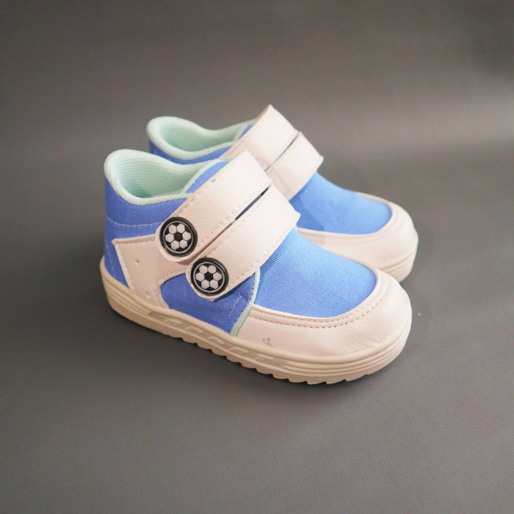 Sepatu Anak Bayi Laki - laki 6 Bulan - 2 Tahun Bahan Kanvas kain Motif Sepatu Levis