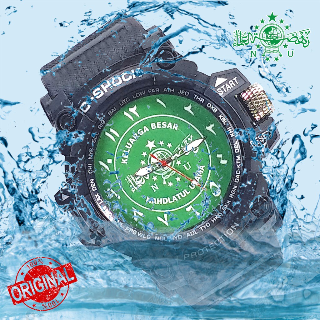 Jam Tangan Outdoor &quot;Nahdlatul Ulama&quot; [ NU , Banser , Ansor ]