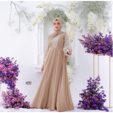 Gamis remaja Pesta Mewah Kekinian Premium Jumbo Syari Wanita Terbaru 2021 Polos Hitam Putih Modern