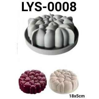 

LYS-0008 CETAKAN LOYANG SILIKON PUDDING COKLAT PUDING CREAM CAKE HATI BERKUALITAS TINGGI