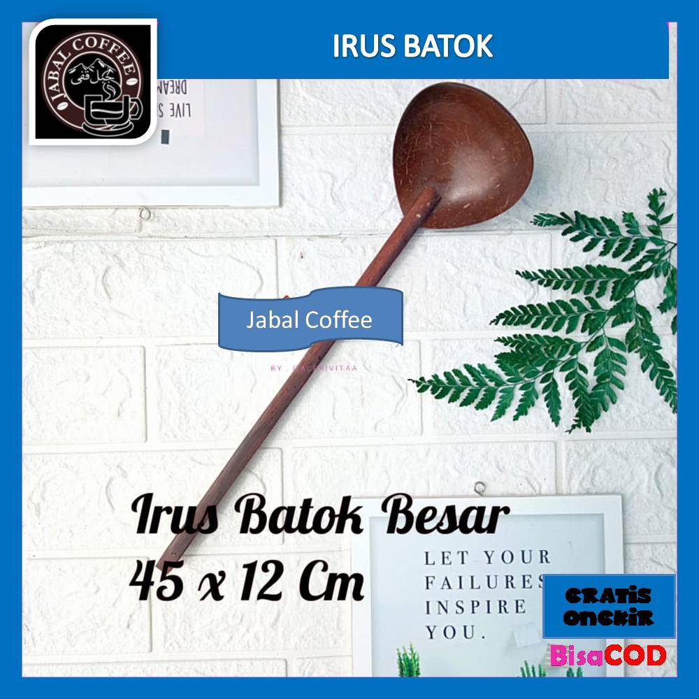 Irus Kayu / Irus Sayur Kayu / Irus Batok Ganggang Kayu 020