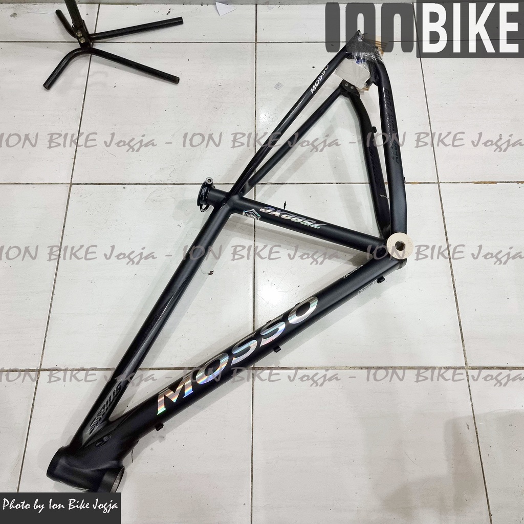 Frame MTB Mosso 27.5 7582XC Black Frameset Sepeda Alloy 7582 XC Ringan - Frame Set Alloy 7005 Super 