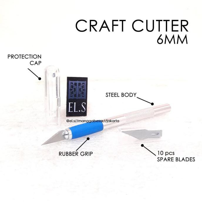 

TERMURAH Craft Cutter / Art Knife / Pen Cutter Kode 482