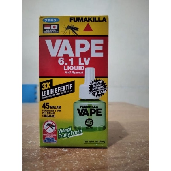 Fumakilla vape ref 45 malam