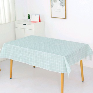 Taplak Meja Makan Anti Air Kotak Kotak Table Runner Panjang Waterproof