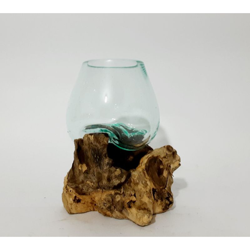 Kaca aqaurium bulat ukuran 10cm