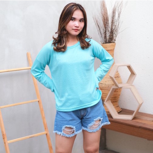 iseven p CLARISSA TOP KNIT RIB