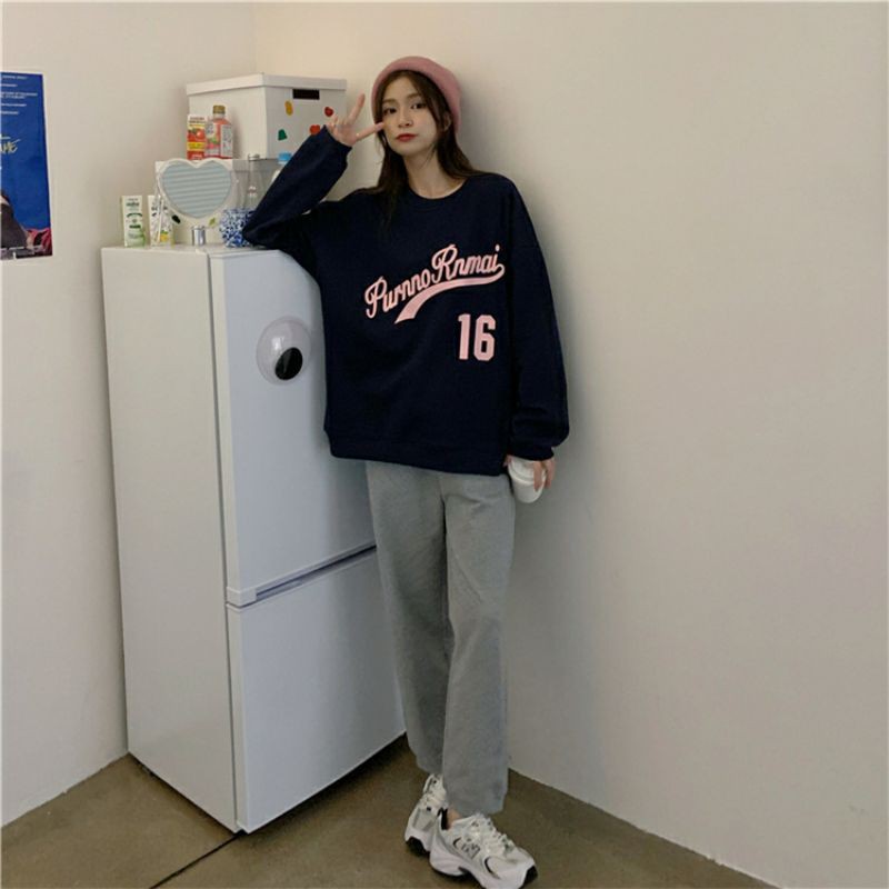 S - XXXXXL(6XL) Sweater PURNNO RNMAI 16 Crewneck OVERSIZE Cute BIGSIZE Pria Wanita 5XL 4XL 3XL 2XL