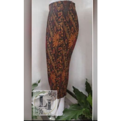 Rok Plisket Jarik Wiru Motif Batik Jokowi