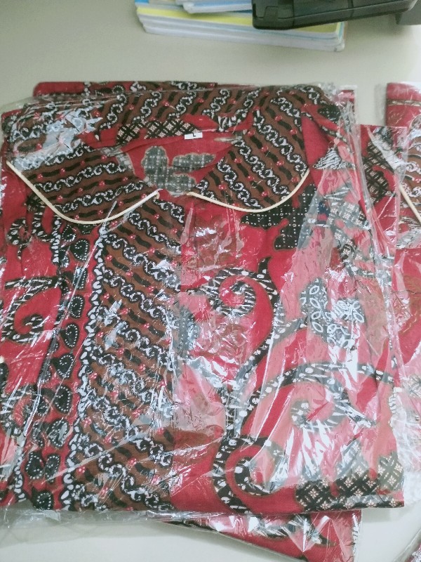 Fashion Batik Wanita Modern Atasan Batik Wanita Motif Brojomusti