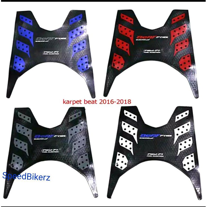 Karpet Karet Monster Honda Beat 2017-2019 Karpet Karet Lantai Beat New Esp