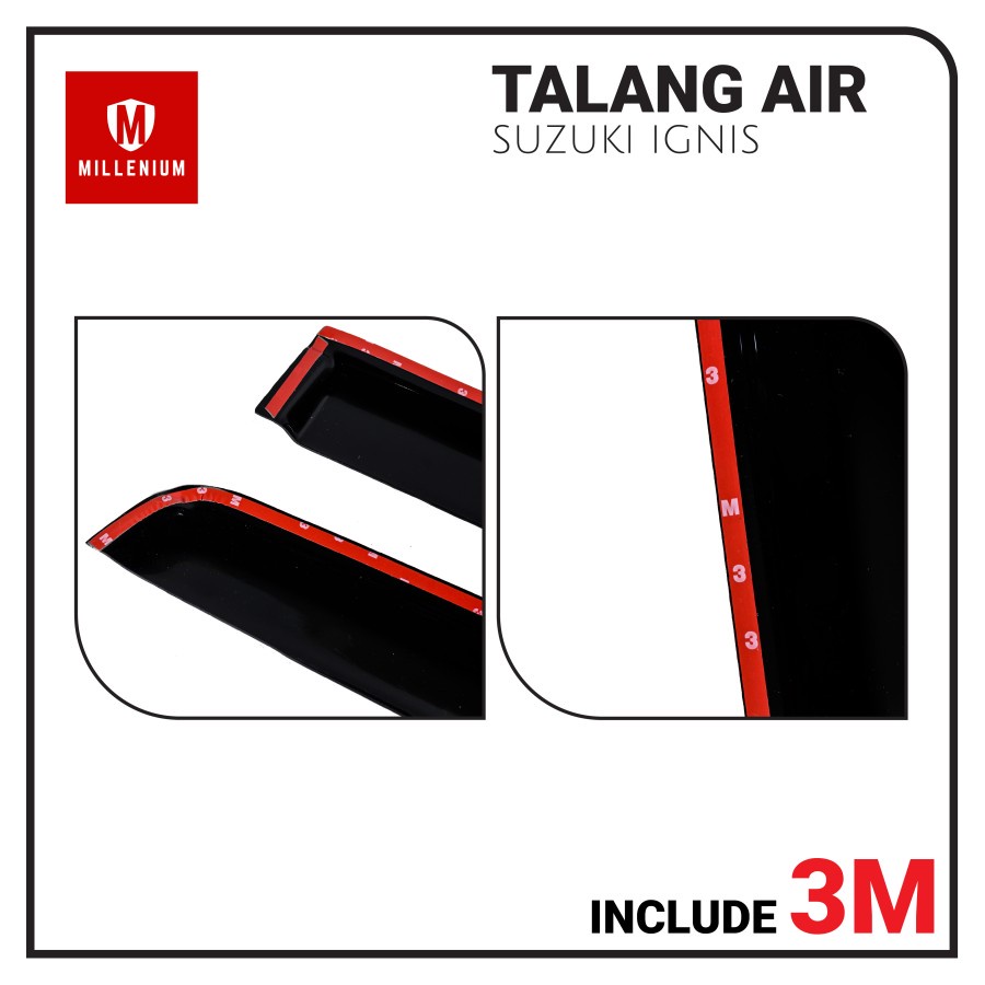 TALANG AIR PINTU MOBIL SUZUKI IGNIS 2016 - 2020 MODEL SLIM