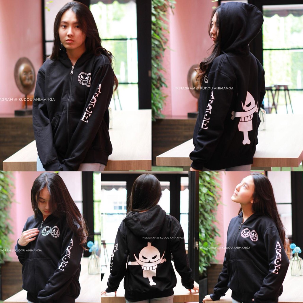 Jaket Asce Black One Piece