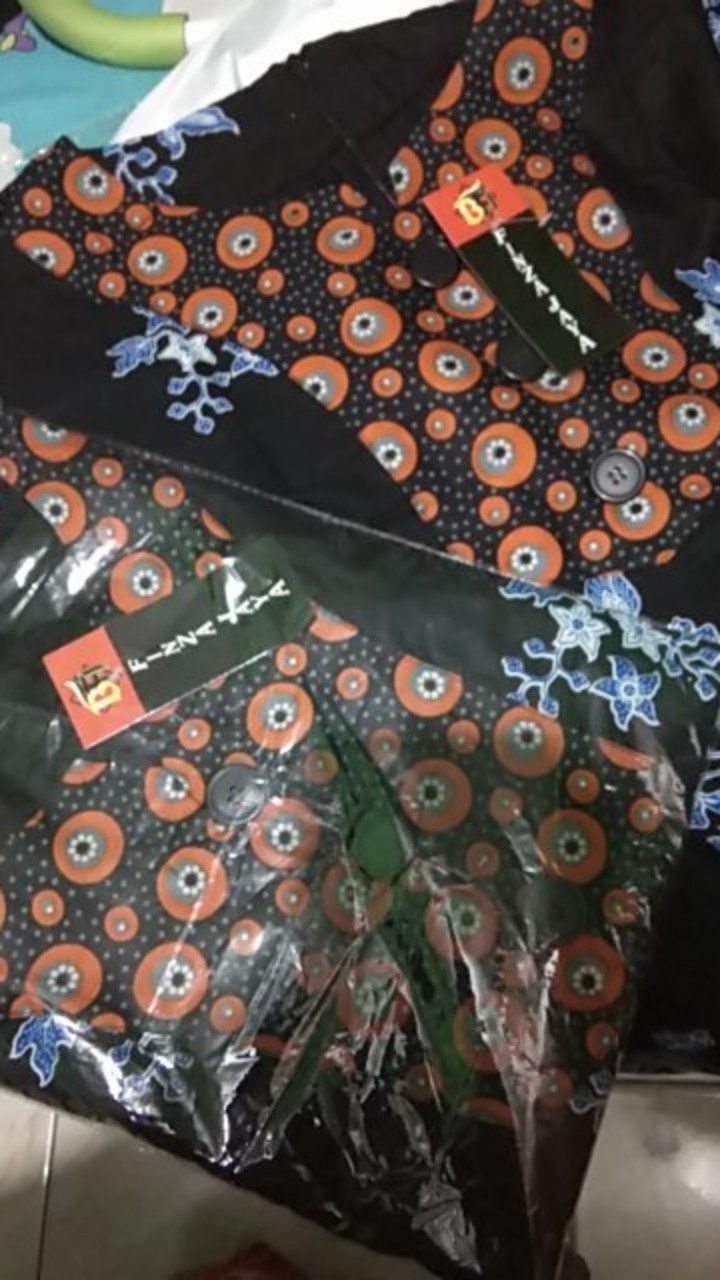 Atasan Batik Super Big Size Xxxxl Tunik Kantoran Terbaru Jumbo Ld 140