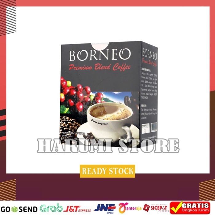 

kopi borneo 5 sachet kopi stamina laki tahan lama produk original 100%