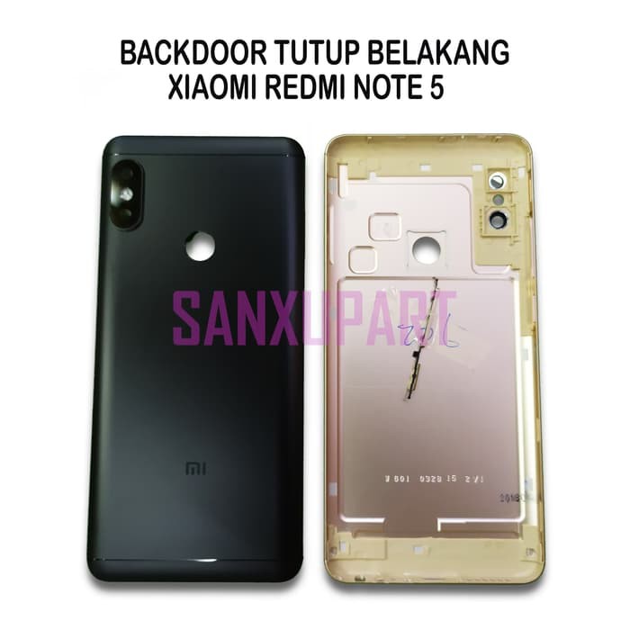 Backdoor Tutup Belakang Casing Redmi Note 5